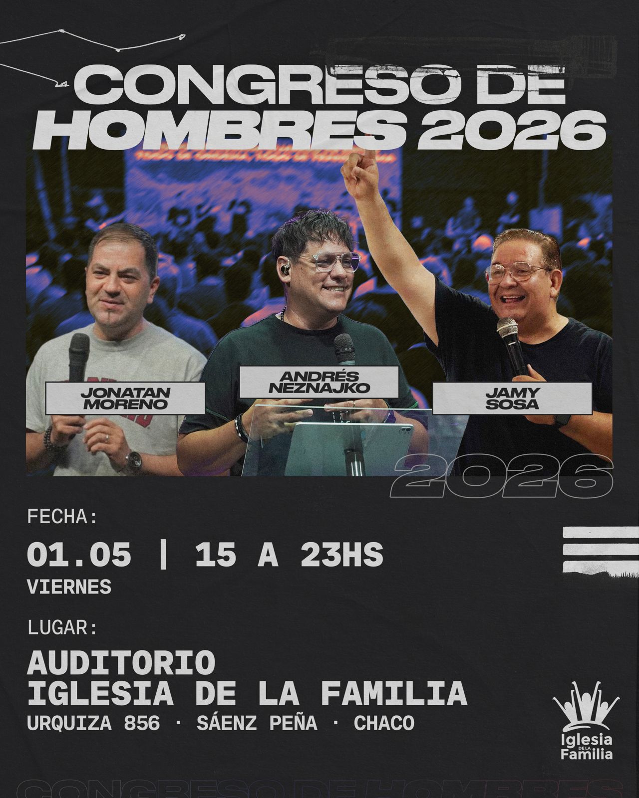 Congreso de Hombres 2026 - Iglesia de la Familia